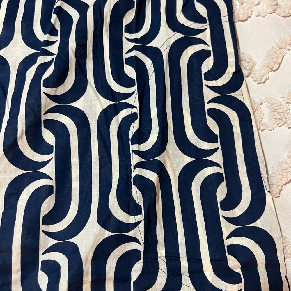 Velvet by Graham & Spencer Navy and White Maxi Dress - Picture 11 of 16